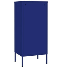 Lagerschrank Marineblau 42,5x35x101,5 cm Stahl