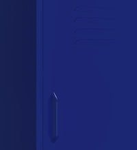 Lagerschrank Marineblau 42,5x35x101,5 cm Stahl