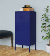 Lagerschrank Marineblau 42,5x35x101,5 cm Stahl