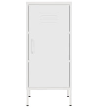 Lagerschrank Weiß 42,5x35x101,5 cm Stahl