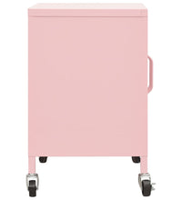 Lagerschrank Rosa 60x35x56 cm Stahl