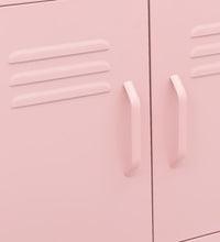 Lagerschrank Rosa 60x35x56 cm Stahl