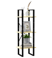 Bücherregal 3 Böden 40x30x105 cm Massivholz Kiefer