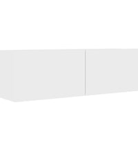 6-tlg. TV-Schrank-Set Weiß Holzwerkstoff