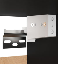 6-tlg. TV-Schrank-Set Schwarz Holzwerkstoff