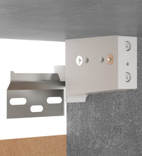 6-tlg. TV-Schrank-Set Betongrau Holzwerkstoff