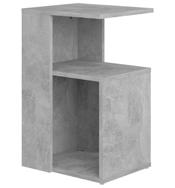 Beistelltisch Betongrau 36x30x56 cm Holzwerkstoff