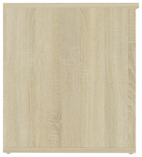 Aufbewahrungstruhe Sonoma-Eiche 84x42x46 cm Holzwerkstoff