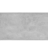 Aufbewahrungstruhe Betongrau 84x42x46 cm Holzwerkstoff