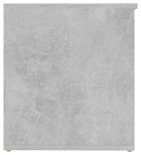 Aufbewahrungstruhe Betongrau 84x42x46 cm Holzwerkstoff