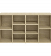 Schuhbank Sonoma-Eiche 103x30x54,5 cm Holzwerkstoff