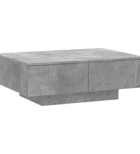 Couchtisch Betongrau 90x60x31 cm Holzwerkstoff