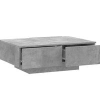 Couchtisch Betongrau 90x60x31 cm Holzwerkstoff