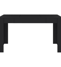 Esstisch Schwarz 140x74,5x76 cm Holzwerkstoff