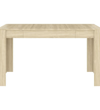 Esstisch Sonoma-Eiche 140x74,5x76 cm Holzwerkstoff