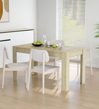 Esstisch Sonoma-Eiche 140x74,5x76 cm Holzwerkstoff