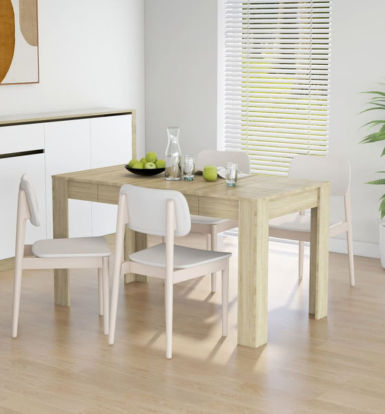 Esstisch Sonoma-Eiche 140x74,5x76 cm Holzwerkstoff