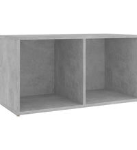 TV-Schränke 2 Stk. Betongrau 72x35x36,5 cm Holzwerkstoff