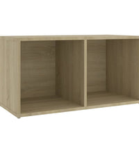 TV-Schränke 2 Stk. Sonoma-Eiche 72x35x36,5 cm Holzwerkstoff