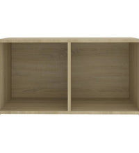 TV-Schränke 2 Stk. Sonoma-Eiche 72x35x36,5 cm Holzwerkstoff