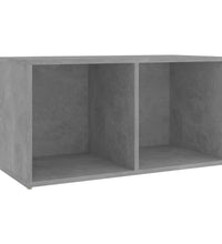 TV-Schränke 2 Stk. Betongrau 72x35x36,5 cm Holzwerkstoff