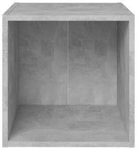 6-tlg. TV-Schrank-Set Betongrau Holzwerkstoff