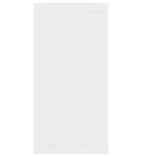 Würfelregale 2 Stk. Weiß 100x15x30 cm Holzwerkstoff