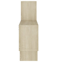Wandregal in Autoform Sonoma-Eiche 82x15x51 cm Holzwerkstoff
