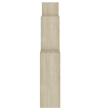 Würfelregal Sonoma-Eiche 80x15x78,5 cm Holzwerkstoff