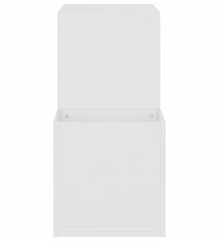 Flur-Schuhschrank Weiß 105x35,5x70 cm Holzwerkstoff