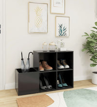 Flur-Schuhschrank Grau 105x35,5x70 cm Holzwerkstoff