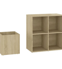 Flur-Schuhschrank Sonoma Eiche 105x35,5x70 cm Holzwerkstoff