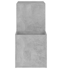 Flur-Schuhschrank Betongrau 105x35,5x70 cm Holzwerkstoff