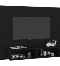 TV-Wandschrank Schwarz 120x23,5x90 cm Holzwerkstoff