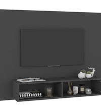 TV-Wandschrank Grau 120x23,5x90 cm Holzwerkstoff