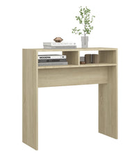 Konsolentisch Sonoma-Eiche 78x30x80 cm Holzwerkstoff