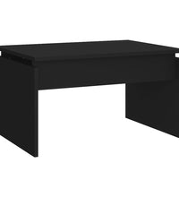 Couchtisch Schwarz 68x50x38 cm Holzwerkstoff