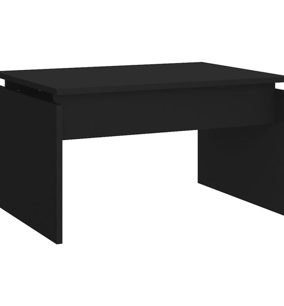 Couchtisch Schwarz 68x50x38 cm Holzwerkstoff
