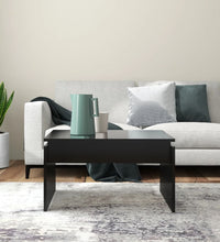 Couchtisch Schwarz 68x50x38 cm Holzwerkstoff