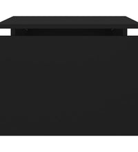 Couchtisch Schwarz 68x50x38 cm Holzwerkstoff