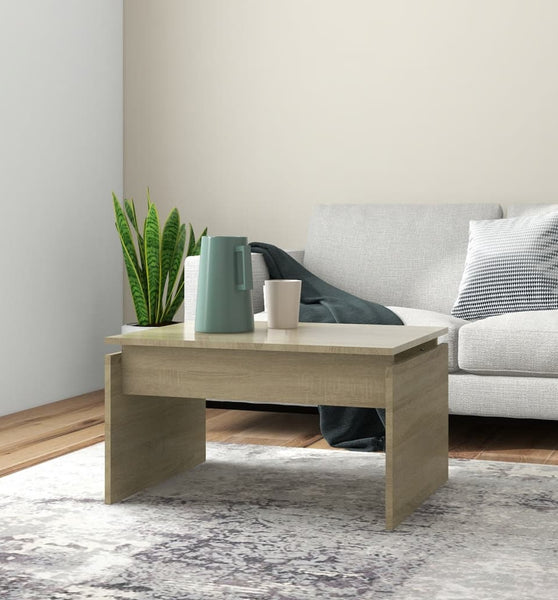 Couchtisch Sonoma-Eiche 68x50x38 cm Holzwerkstoff