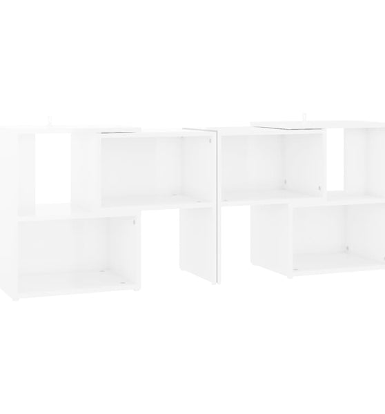 TV-Schrank Weiß 104x30x52 cm Holzwerkstoff