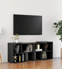 TV-Schrank Schwarz 104x30x52cm Holzwerkstoff