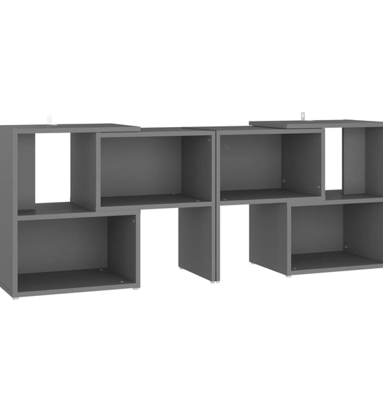 TV-Schrank Grau 104x30x52cm Holzwerkstoff