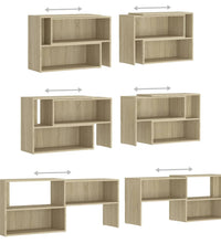 TV-Schrank Sonoma-Eiche 149x30x52 cm Holzwerkstoff