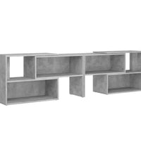 TV-Schrank Betongrau 149x30x52 cm Holzwerkstoff