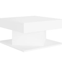 Couchtisch Weiß 57x57x30 cm Holzwerkstoff