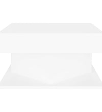 Couchtisch Weiß 57x57x30 cm Holzwerkstoff