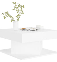 Couchtisch Weiß 57x57x30 cm Holzwerkstoff