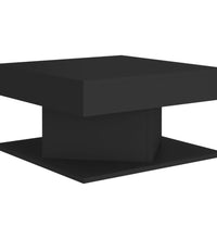 Couchtisch Schwarz 57x57x30 cm Holzwerkstoff